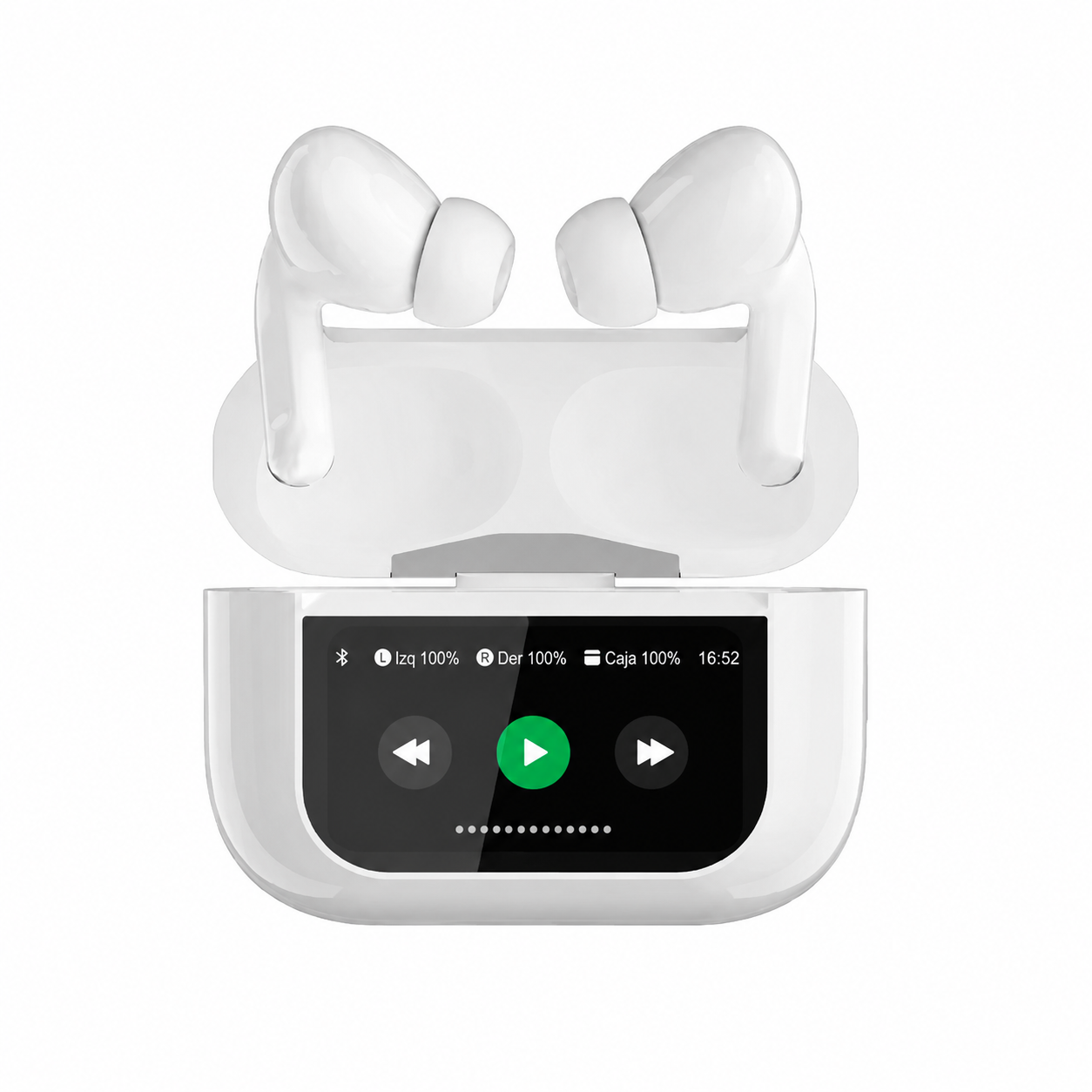 Airpods PRO GENIA con pantalla y Cancelación de Ruido